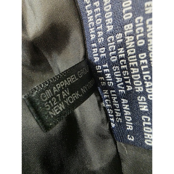 Y2K Style Dockers Black Puffer Jacket Men's L Insulated Winter Coat - Picture 16 of 16